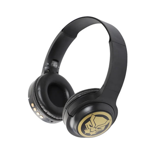 Bluetooth sluchátka Avengers Black Panther – Černá se zlatými prvky