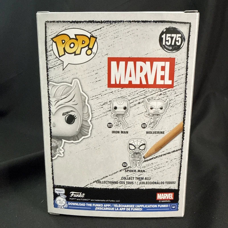 Figurka Funko Pop Avengers Scarlet Witch – Bílá skica #1575