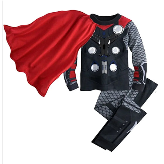 Pijama pentru copii Avengers Thor - Pelerină roșie detașabilă