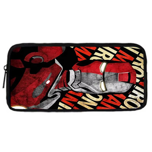 Avengers Iron Man tolltartó – Piros-szürke pop-art arc
