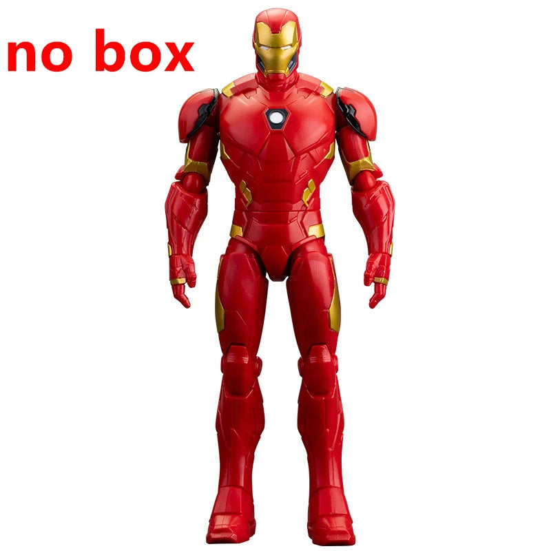 Avengers készlet – több karakteres kollekció: Iron Man, Thor, Hulk, Spider-Man, 18 cm