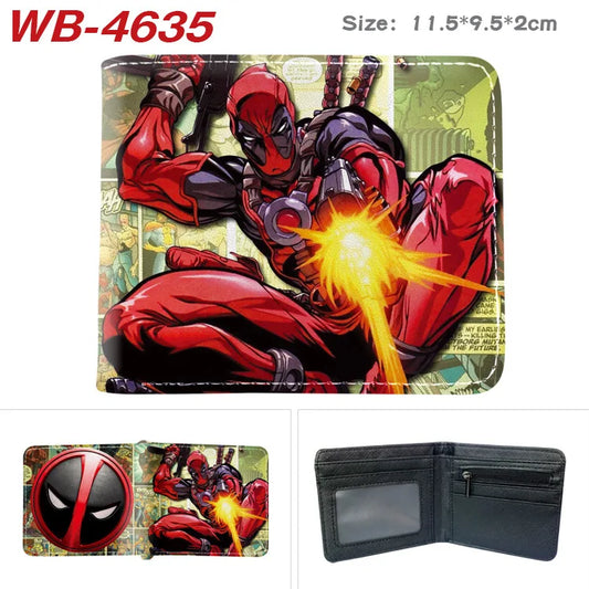 Bosszúállók Deadpool pénztárca – fekete-piros szemek