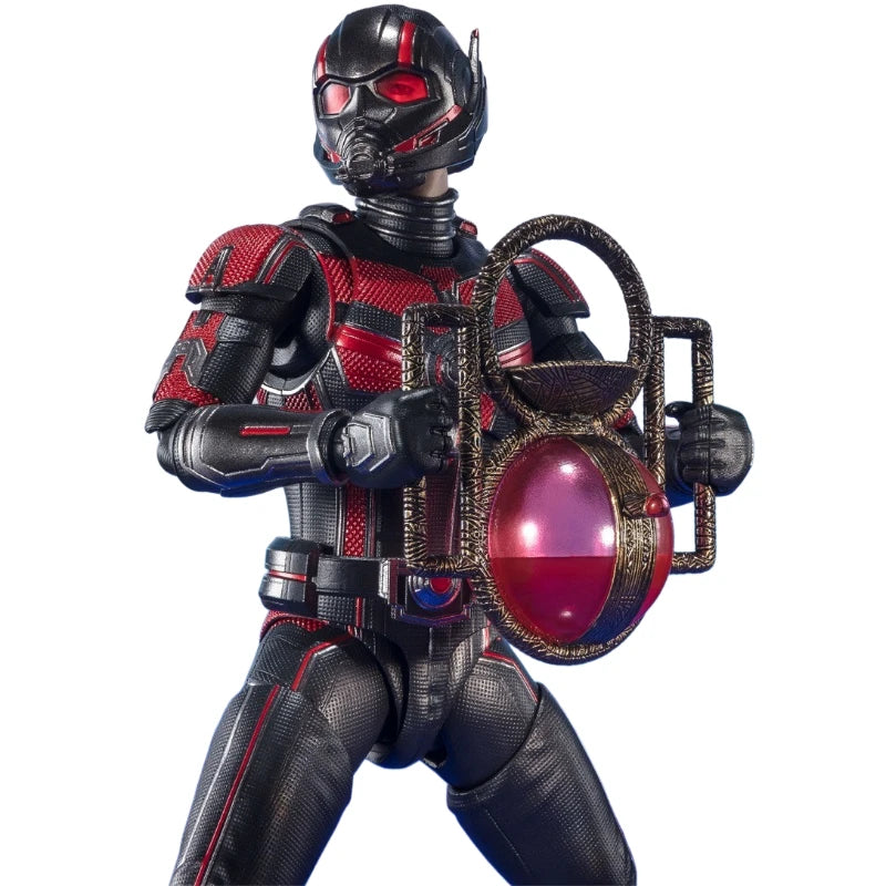 Figura S.H.Figuarts Homem-Formiga - Bandai Quantumania Fato Vermelho e Preto