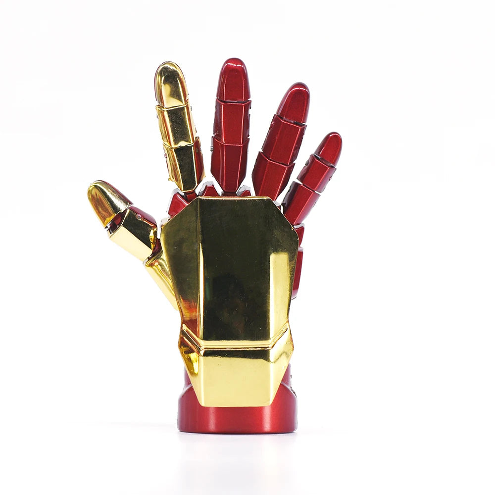 Pen USB Mão Robótica do Iron Man – Vermelho e dourado, 4 a 512GB