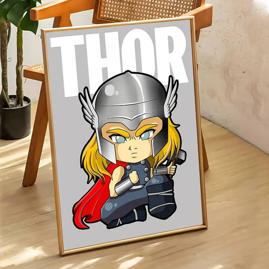 Thor-matrica – Faldekoráció