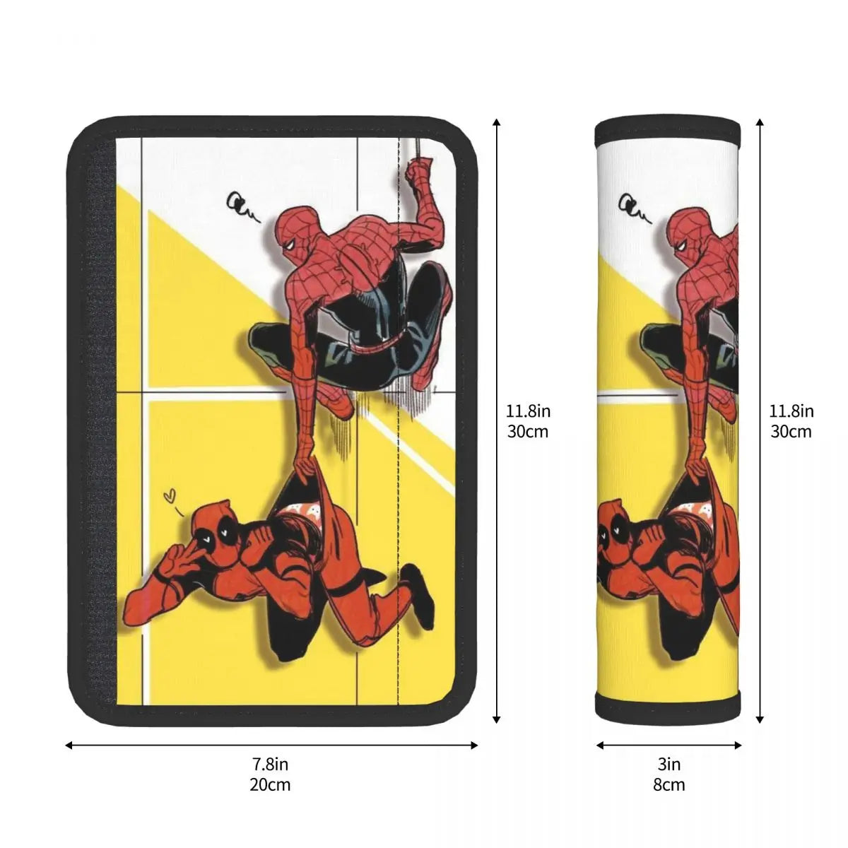 Husă pentru centura de siguranță Deadpool