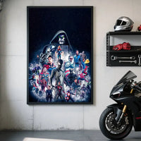 50x70cm Frameless