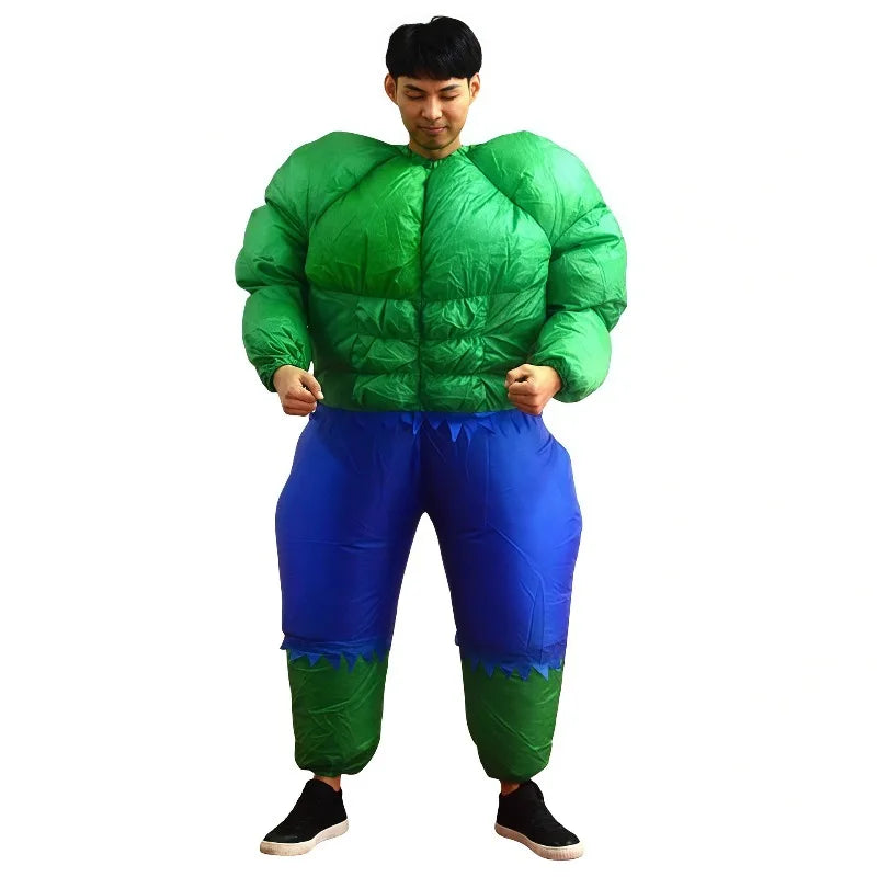 Avengers Hulk Inflatable Costume - Blue Pants