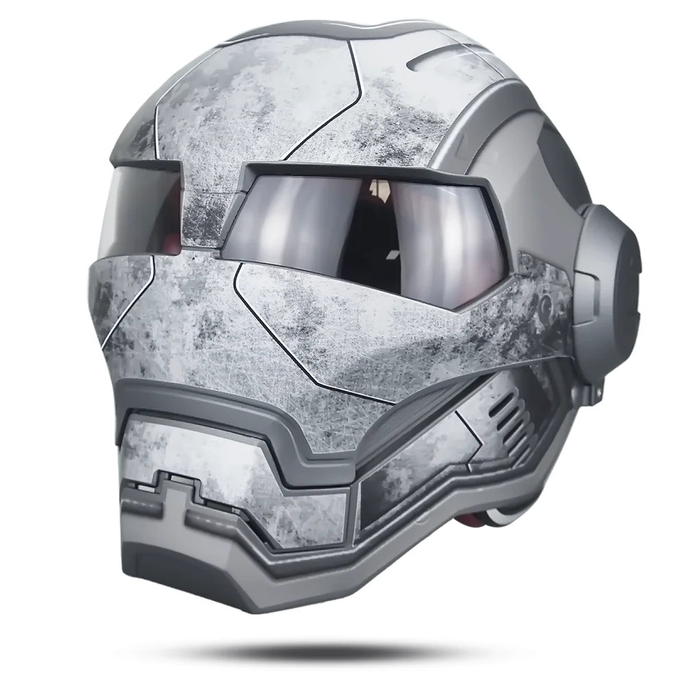 Helma Iron Man Avengers – matný válečnický cosplay War Machine