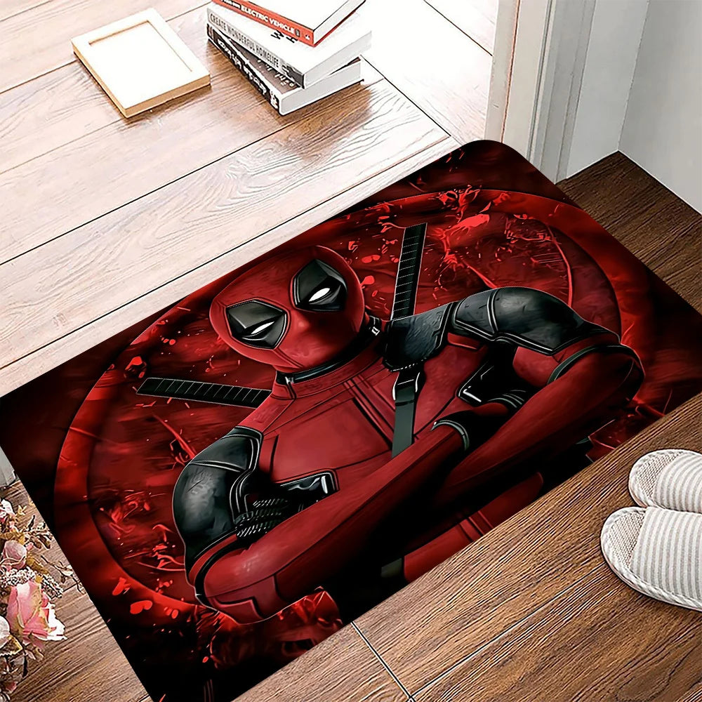 Marvel Deadpool-szőnyeg – Vérvörös, karba tett kezek