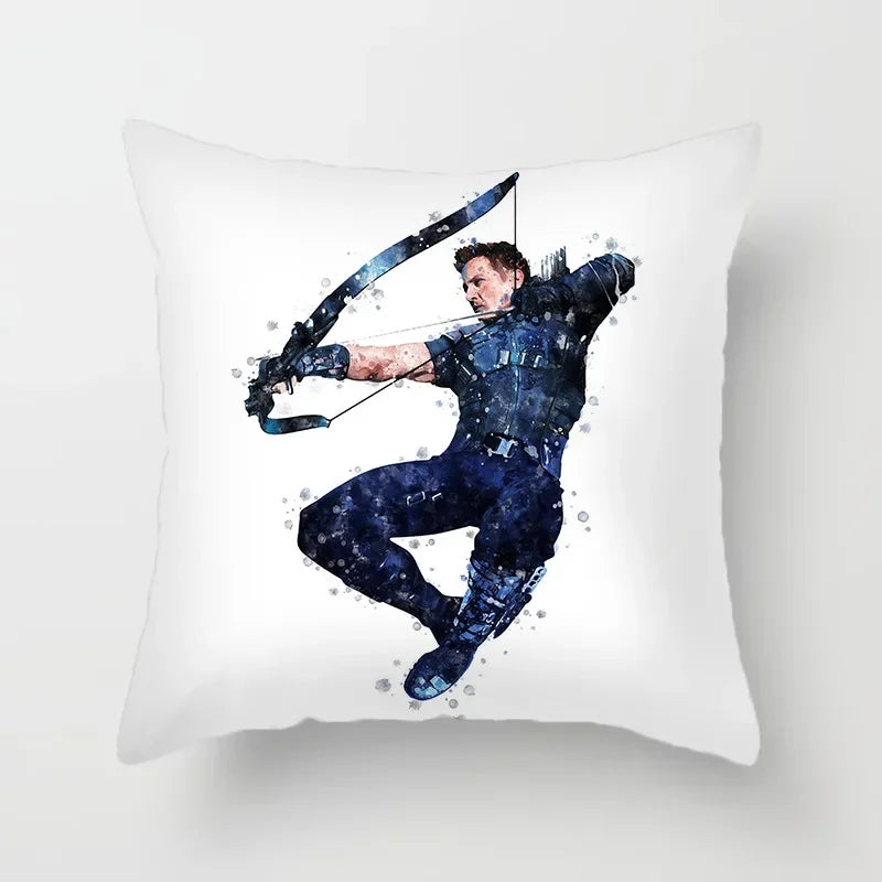Hawkeye Cushion Cover - Watercolor Archery