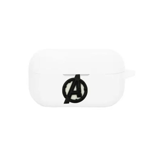 Avengers-høretelefonetui – Hvidt A-logo
