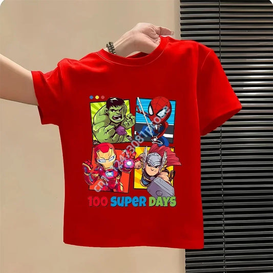 Avengers gyermekpóló – 100 Super Days, piros