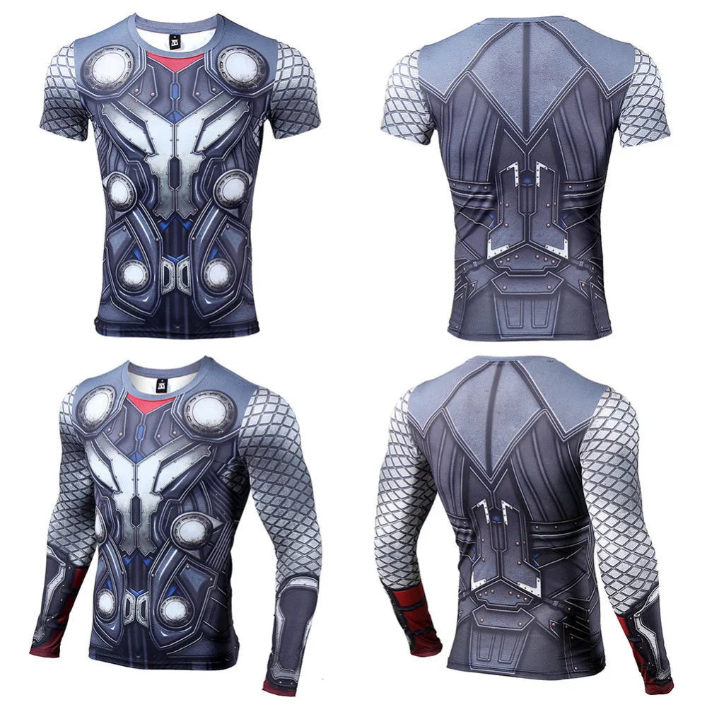 Avengers Thor 3D-póló – Piros