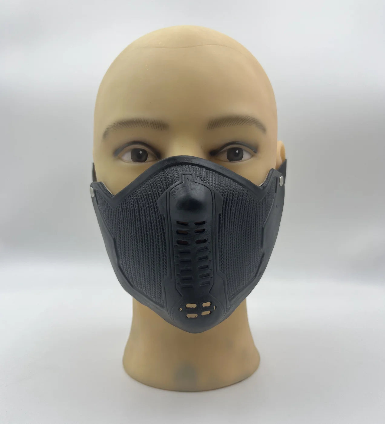 Mască Winter Soldier - Latex negru tactic