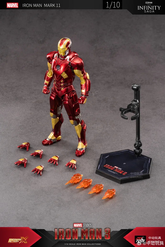 ZD Toys Iron Man MK11 figura – Tony Stark akciófigura