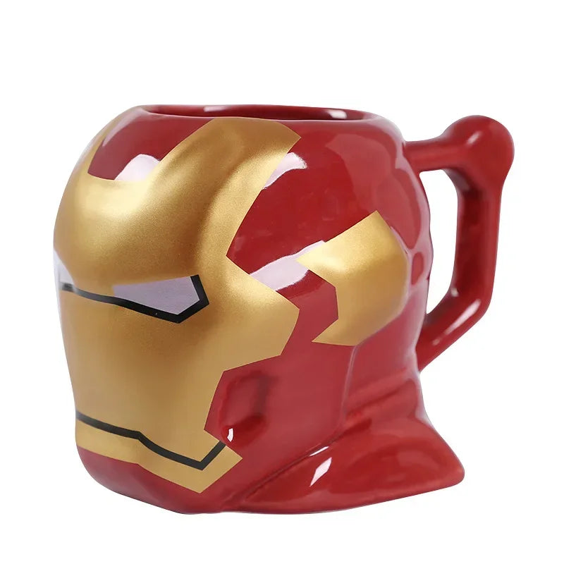 Iron Man 3D kerámia bögre – vörös-arany sisak