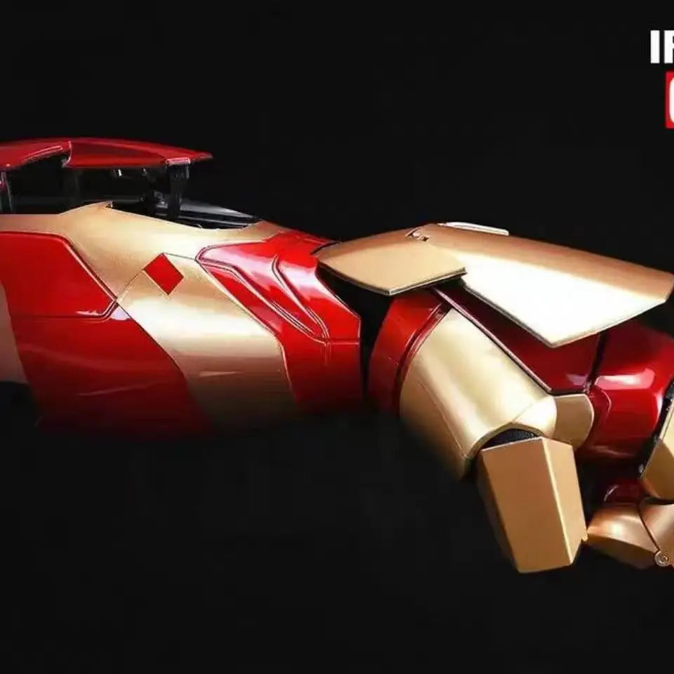 Iron Man Mechanical Arm - MK42 Forearm in Red and Gold