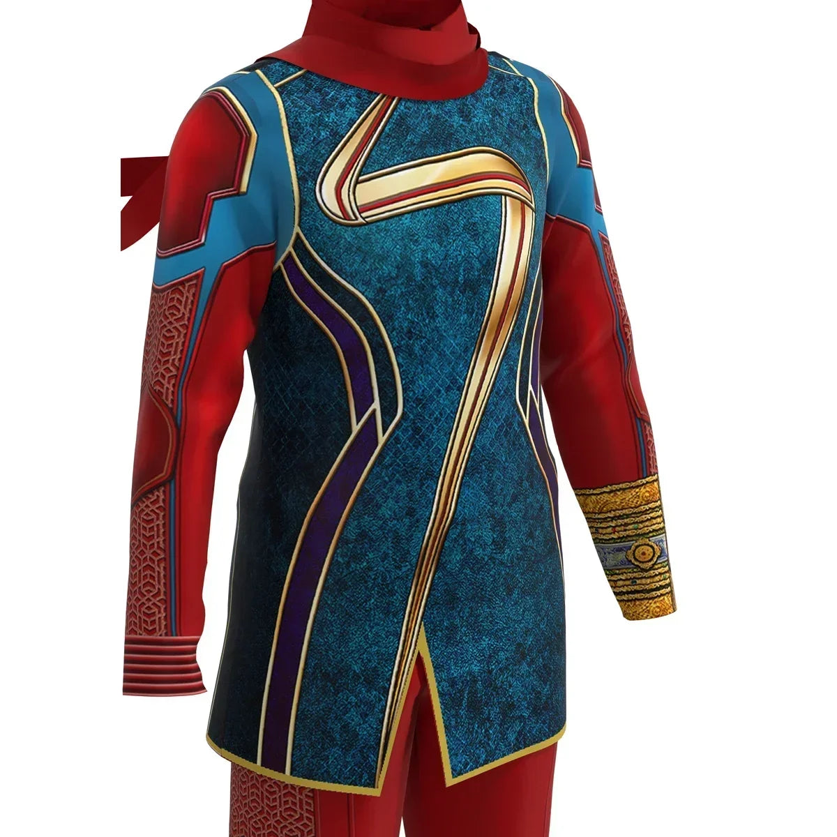 Combinaison de cosplay Ms. Marvel – Kamala Khan