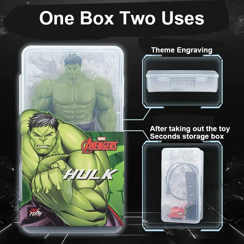 Avengers készlet – több karakteres kollekció: Iron Man, Thor, Hulk, Spider-Man, 18 cm