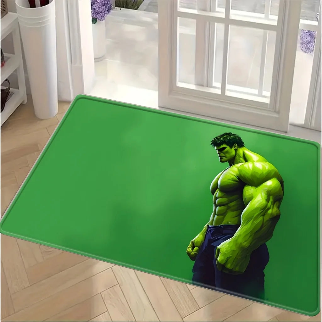 Tapete dos Vingadores Hulk — Perfil do tronco verde