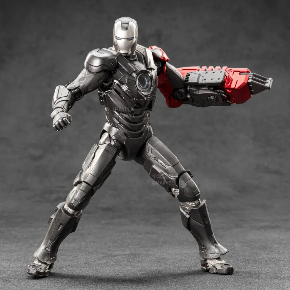 ZD Toys Iron Man MK18-figur – Tony Stark-actionfigur