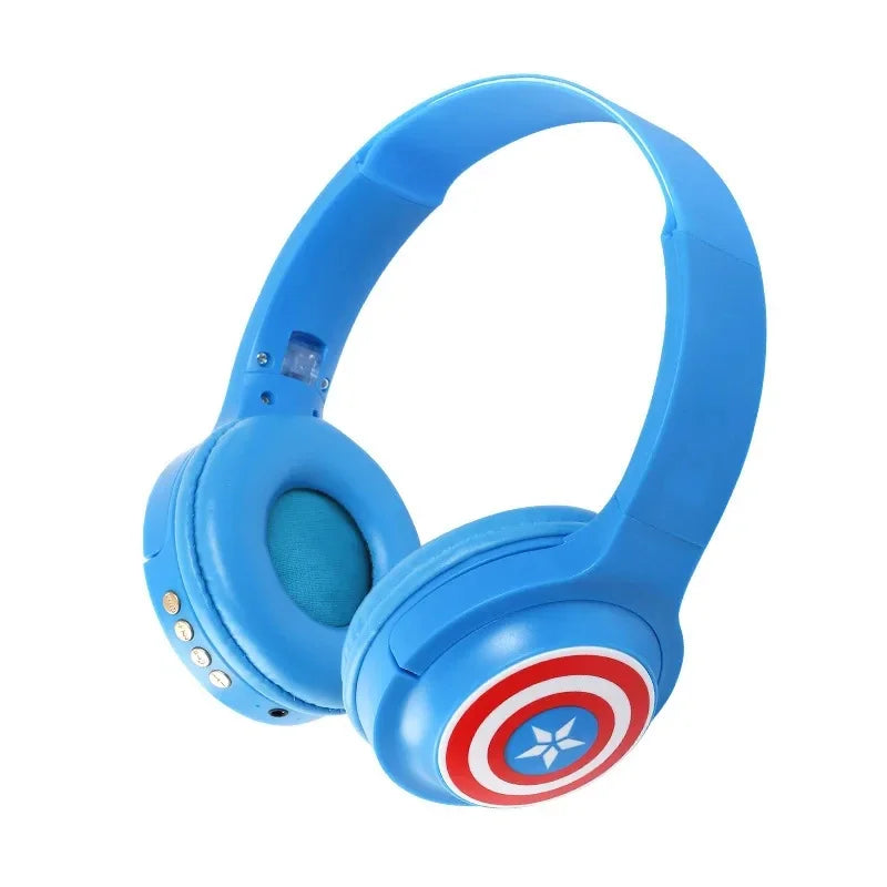 Bosszúállók Bluetooth-fejhallgató – piros és arany logó