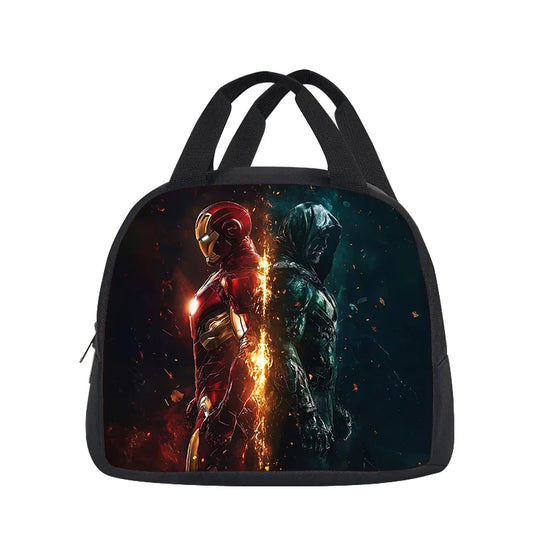 Avengers Iron Man-matkasse – Mörk silhuett ansikte mot ansikte