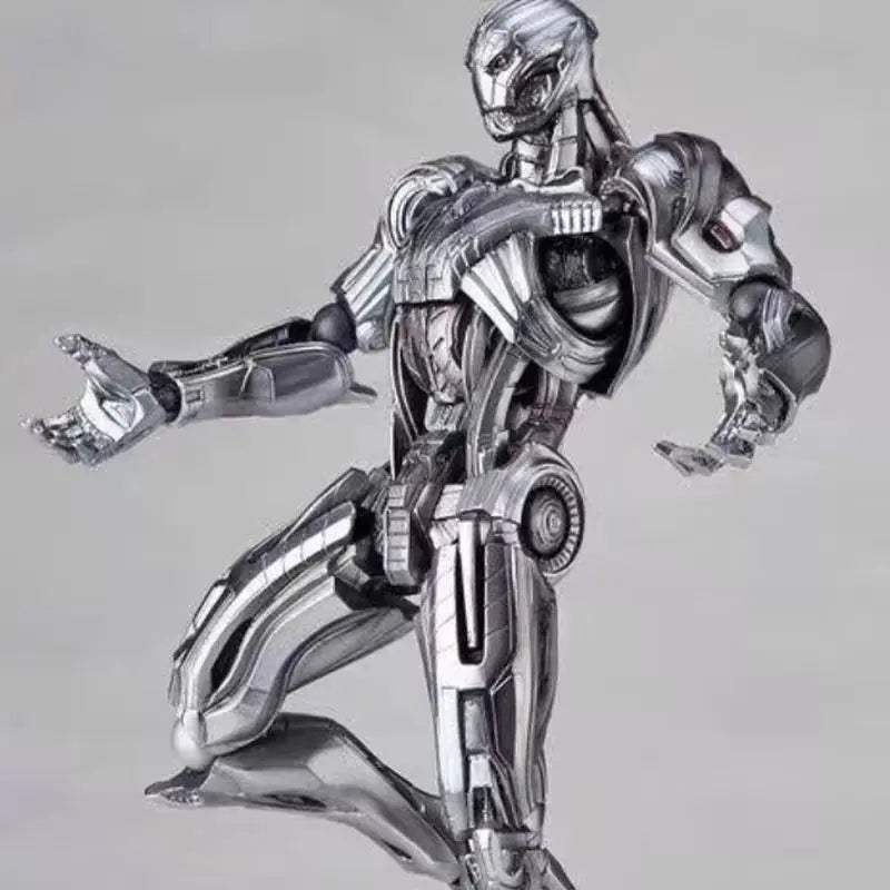 Ultron Revoltech Yamaguchi-figur – rörlig monokrom PVC