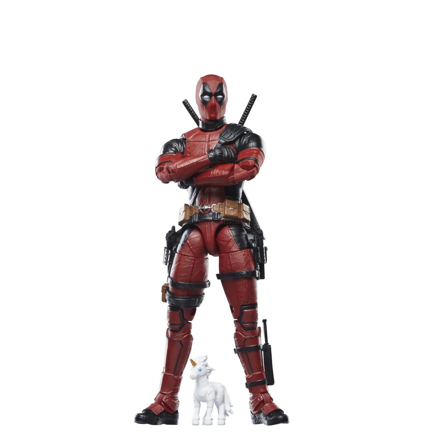 Hasbro Marvel Legends Deadpool-figura – Legacy Collection egyszarvúval