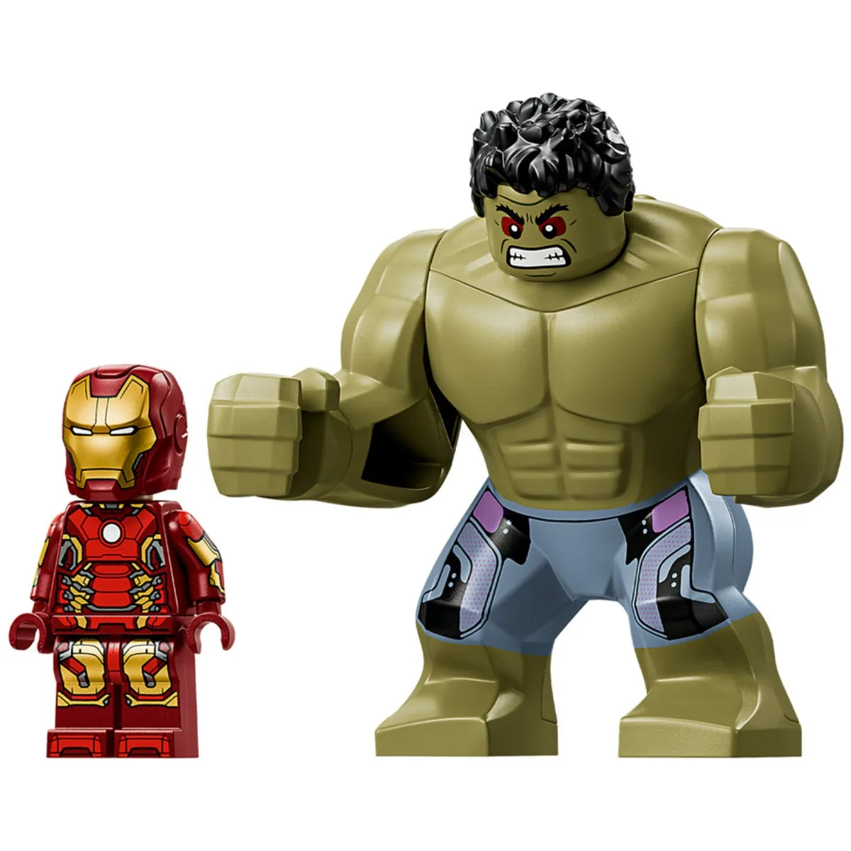LEGO Marvel 76343 – Episk strid mellan Hulkbuster och Hulk, 413 delar