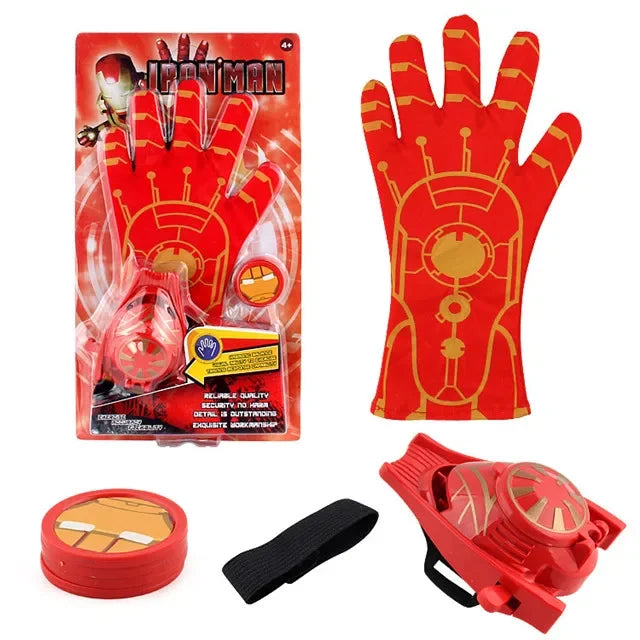 Iron Man kilövőkesztyű – kartondoboz koronggal
