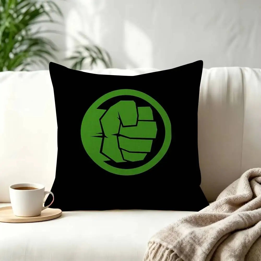 Hulk Pillow Cover - Fist Logo