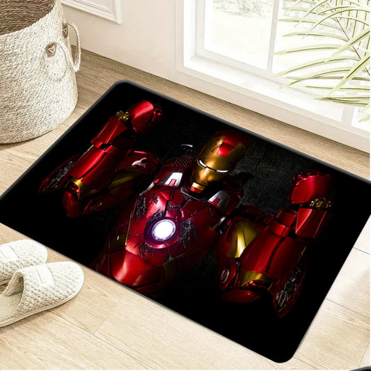Covoraș Avengers Iron Man - Armură roșu-aurie fragmentată