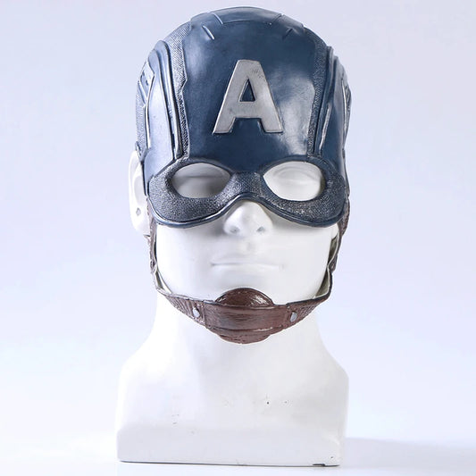 Cagulă din latex Captain America – replică de film pentru cosplay