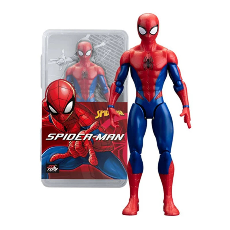 Avengers készlet – több karakteres kollekció: Iron Man, Thor, Hulk, Spider-Man, 18 cm
