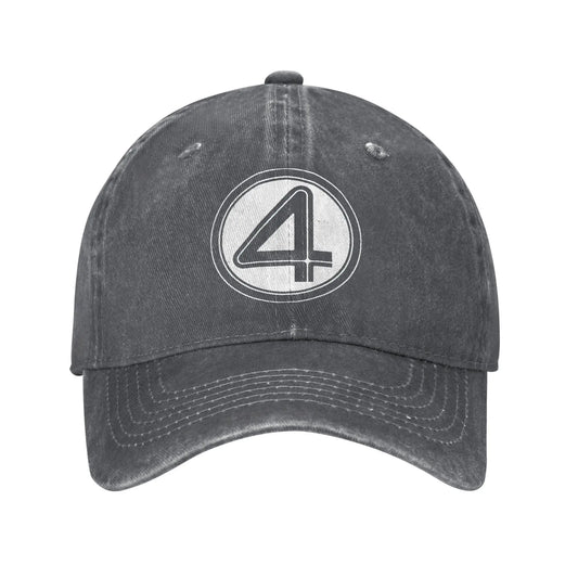 Șapcă Fantastic Four - Denim gri închis decolorat