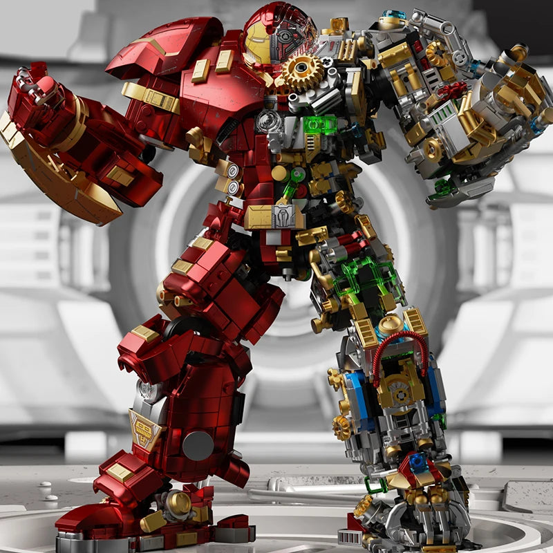 Avengers Iron Man Buster Brick Figure - 2776-Piece Building Set