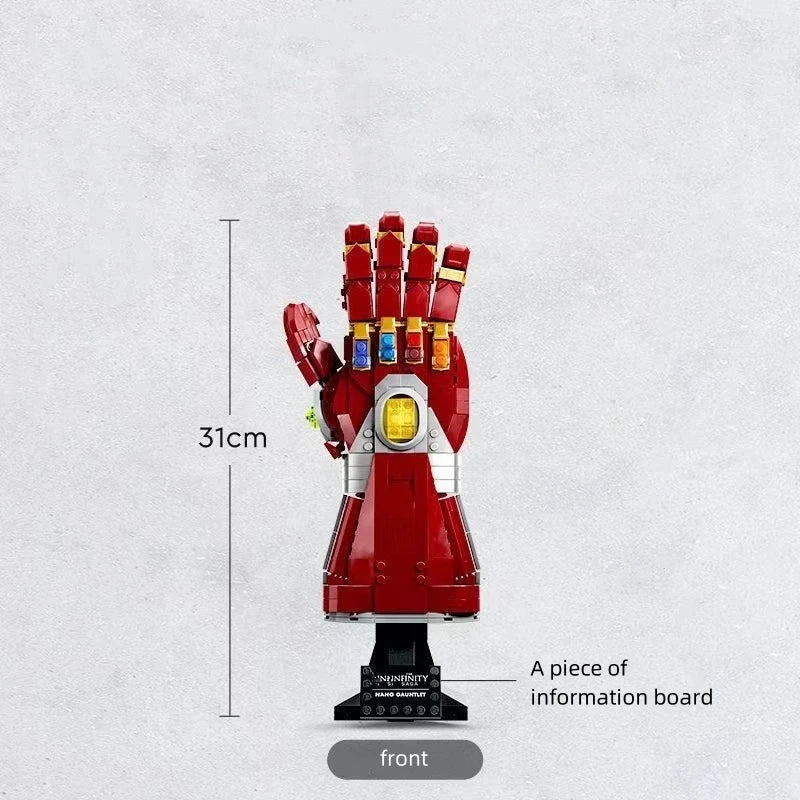 Avengers Nano Gauntlet-byggsats – Infinity Gauntlet, 675 delar