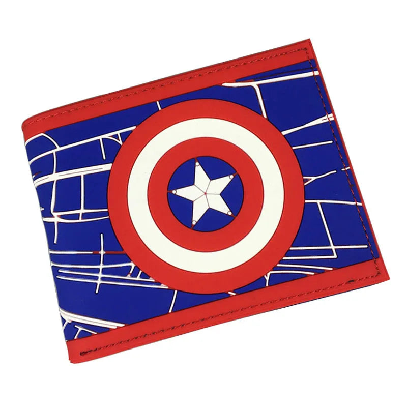 Peněženka Avengers Captain America – modrý abstraktní štít
