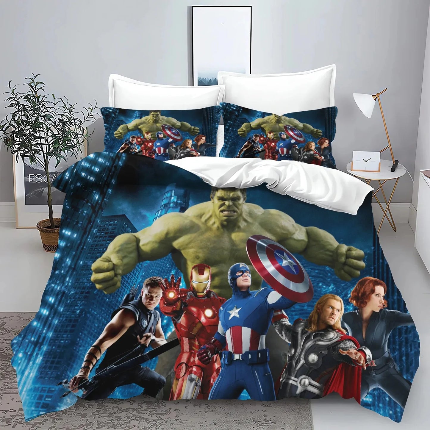 Avengers paplanhuzat – Óriás Hulk éjszakai várossal