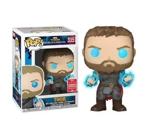 Figura Funko Pop Avengers Thor - Ragnarok Olhos luminosos #335