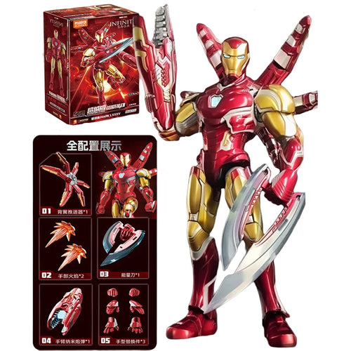 Figurka Blokees Avengers Iron Man MK85 – energetické čepele Infinity Saga