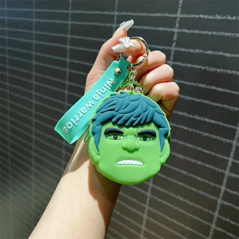 Portofel din silicon Avengers Hulk - față verde
