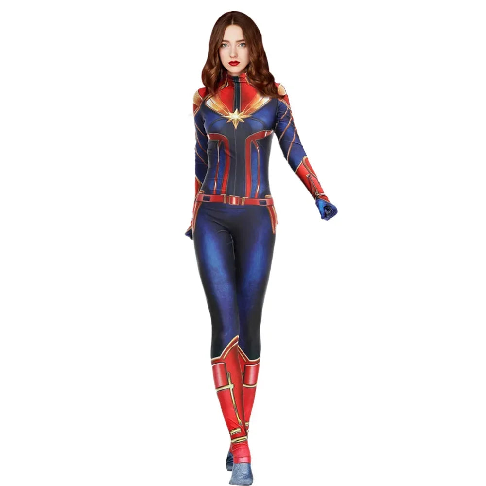 Cosplay kombinéza Captain Marvel – Carol Danvers, varianta 2