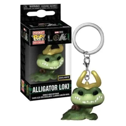 Breloc Alligator Loki – figurină exclusivă în cutie