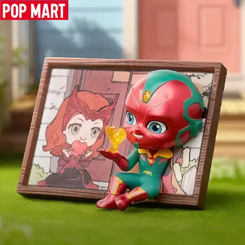 Blind Box POP MART Marvel Fotorámeček – série 10, tajemná figurka