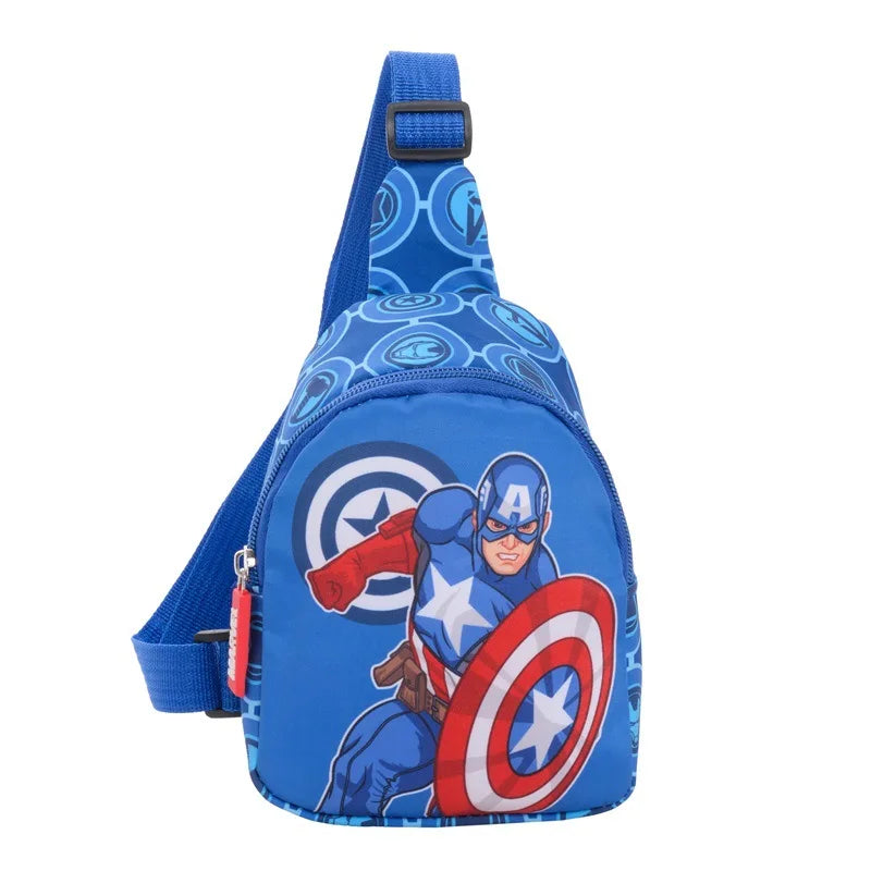 Saco Avengers - Saco de peito preto para criança